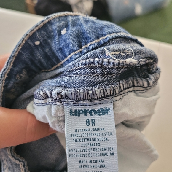 Girls Uproar sz 8 jeans - Picture 5 of 6